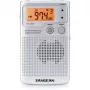 Sangean DT-250 (Pocket 250) Silver nešiojamas AM/FM radijo imtuvas
