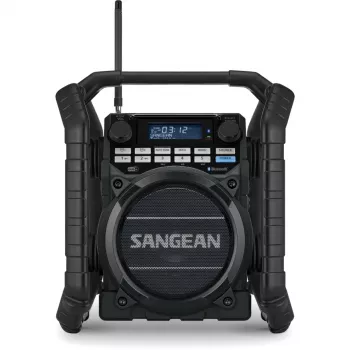 Sangean U-4 DBT+ (Utility 40) nešiojamas DAB+/FM radijas su Bluetooth, juodas