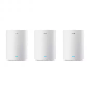 Acer Ovia T360 Wi-Fi 6 Mesh Router Triple Pack (3 vnt.) - AX3000, dviejų juostų, aprėptis iki 7 500 kv. pėd.