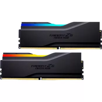 G.SKILL Trident Z5 NEO X RGB 32 GB (2x 16 GB) DDR5-6000 CL36 Desktop RAM rinkinys - Juoda