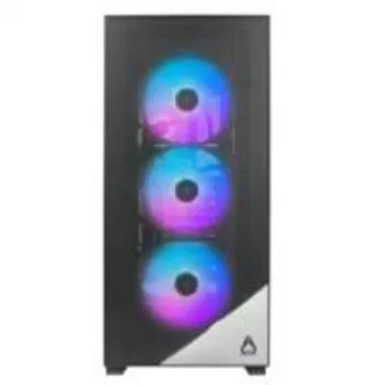 AZZA Aero Full Tower E-ATX korpusas juodas be maitinimo šaltinio