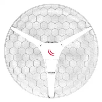 MikroTik LHG XL 5 AC Dual Chain Long Range 27dBi 5GHz CPE/Point-to-Point - Integruota antena