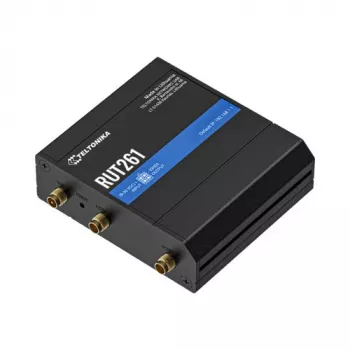 Teltonika Industrial Router RUT261 - 4G LTE Cat 6, Wi-Fi 4, Dual SIM, EU PSU