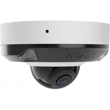 AJAX DomeCam Mini HL 5MP 4mm White IP65 PoE Security Camera