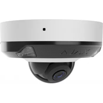 AJAX DomeCam Mini HL tinklo kamera (8 MP, 2,8 mm) balta