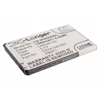 CAMERON SINO atsarginė baterija BL161 HB4F1 HWBAF1 BLT005, skirta Huawei U8230 Lenovo A1 (CS-HU8220SL) - 1500mAh 3,7V Li-ion
