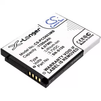 Cameron Sino akumuliatoriaus tipas SN-S150, skirtas Philips SCD603/00 SCD603H SCD603 10 20 - CS-PCD603MB