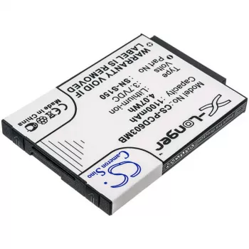 Cameron Sino akumuliatoriaus tipas SN-S150, skirtas Philips SCD603/00 SCD603H SCD603 10 20 - CS-PCD603MB