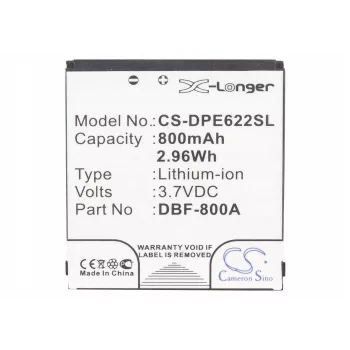 CAMERON SINO atsarginė baterija DBF-800A/800B/800C/800D/800E, skirta Doro PhoneEasy 622 606 520 621 613 631 - CS-DPE622SL