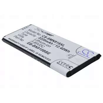 Cameron Sino baterija EB-BN910BBE, skirta Samsung Galaxy Note 4 (3220 mAh, 3,85 V, Li-ion, juoda)