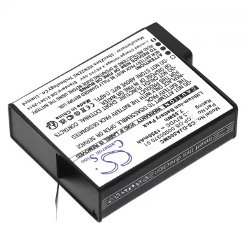 Cameron Sino Baterija Tipas BCX204-1950-3.87, skirta DJI Osmo Action 5 Pro / CS-DJA500MC
