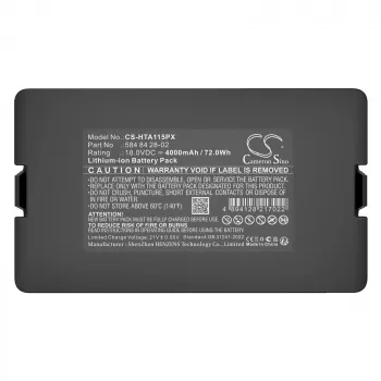CAMERON SINO akumuliatoriaus tipas 584 84 28-02 584 85 28-03, skirtas Husqvarna Gardena Flymo / Cs-hta115px