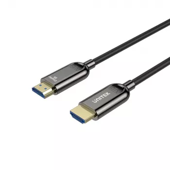 UNITEK Active Optical HDMI 2.1 laidas 8K 120Hz 70m juodas