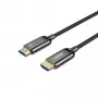 UNITEK Active Optical HDMI 2.1 laidas 8K 120Hz 70m juodas