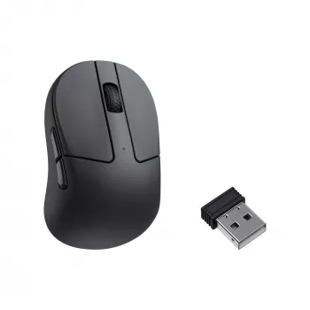 Keychron M4-A23 PixArt 3950 8K belaidė žaidimų pelė, juoda