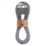 Native Union Belt Cable USB-A to USB-C 1,2 m Zebra