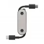 Native Union Pocket Cable USB-C į USB-C, 17 cm, Sandstone
