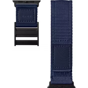 Laut International CHAMPS SPORT Blue Nylon Band, skirtas Apple Watch 42/44/45/49