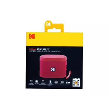 KODAK SoundBrix belaidis sukraunamas garsiakalbis Reverb Red