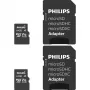 Philips MicroSDXC 2 rinkinys 64GB Class 10 UHS-I U1 su adapteriu