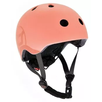 Scoot & Ride Kask S-M Peach Vaikų daugiasportinis šalmas