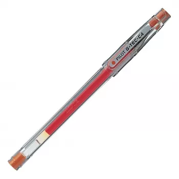 PILOT G-Tec-C4 rašiklis su rutuliuku 0,4 mm, oranžinis, BL-GC4-O