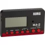 Korg MA2-BKRD LCD kišeninis skaitmeninis metronomas juodas/raudonas