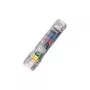 Rapesco Supaclip 40 dozatorius - juoda/sidabrinė - talpa 40 lapų - 8 segtukai