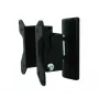 B-TECH BT7518/B Fiksuotas sieninis laikiklis 10-23 inch ekranams, VESA 75x75/100x100, 20 kg talpa, juodas