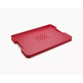 Joseph Joseph Cut&Carve Plus dvipusė XL pjaustymo lenta raudona