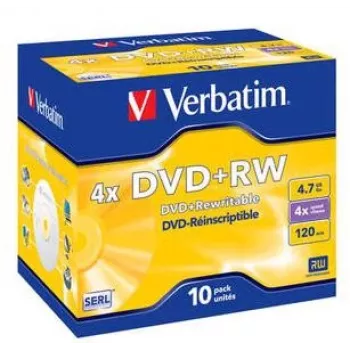 Verbatim Matricas DVD+RW 4.7GB 4x 5 vnt. Jewel Case