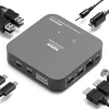 PORT Designs Universal Docking Station - 2 x 4K 2 HDMI su maitinimo šaltiniu - ES