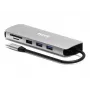 PORT Designs USB-C 9-in-1 Docking Station su 4K HDMI ir 85W PD - Space Grey
