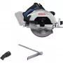 BOSCH GKS 18V-68-2 Professional belaidis rankinis diskinis pjūklas 18V mėlynas/juodas, tik korpusas 190mm