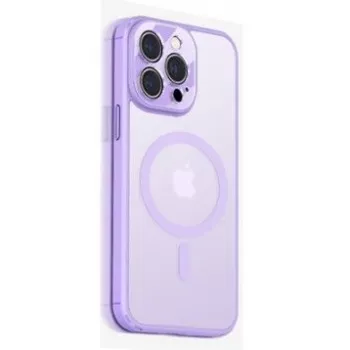 Evelatus Apple iPhone 14 Pro Max Hybrid Case with MagSafe and Camera Protection PC+TPU Purple