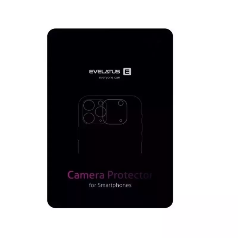 Evelatus Apple iPhone 15 Pro / 15 Pro Max fotoaparato lęšio apsauga Armor Blue Titanium