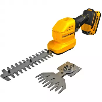 STANLEY Sodo gyvatvorės ir žolės žirklės 3,6V belaidės ličio jonų