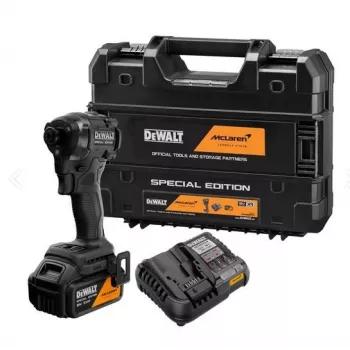 DEWALT 18V XR Bešepetinis Smūginis Suktuvas 1x5.0Ah Akumuliatoriaus Rinkinys DCF86MP1T