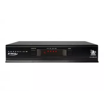 Adder AdderView 4PRO DisplayPort KVM garso jungiklis 4 prievadai 1 vartotojas stalas