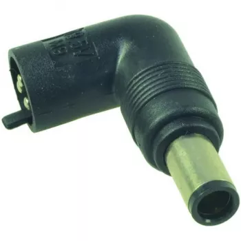 2-POWER TIP6005A Nešiojamojo kompiuterio maitinimo antgalis - 5,5 mm x 2,5 mm nuolatinės srovės cilindrinė jungtis - juoda