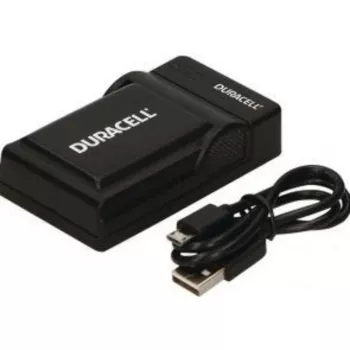 Duracell DRP5958 USB vidinis baterijų įkroviklis, skirtas Panasonic DMW-BNB9E - juodas - 5V