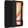 Eiger Folio Case, skirtas Apple iPad 10,2 colio (7/8/9 kartos) – juoda, sustiprintas magnetinis stovas, laikiklis rašikliui