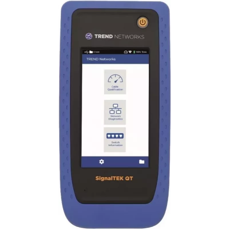 TREND Networks IDEA R166002 SignalTEK QT 10G Gigabit Copper Qualification Tester