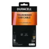 2-Power 2m USB-A į Lightning laidas - Juodas