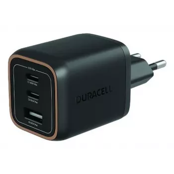 Duracell sieninis įkroviklis PD 65W GaN 2 x USB-C