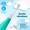 BRUSH BABY Baby Sonic dantų šepetėlis 0-3 metų Marine