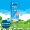 Brush-Baby BabySonic atsarginiai šepetėlių antgaliai 0-18 mėn. 2 vnt. balti