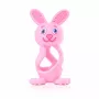 Brush Baby Bobbie Bunny Teether - Rožinė