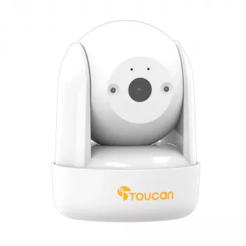 Toucan SEEK Vidinė Pan & Tilt kamera - maitinama USB-C, be baterijos, balta
