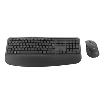 Logitech Signature Comfort Plus Combo MK880 for Business belaidis klaviatūros ir pelės rinkinys, JK išdėstymas, grafitas